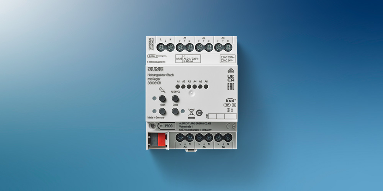 KNX Heizungsaktor 6-fach bei Elektromontage Pulfrich & Diehl GbR in Haiger