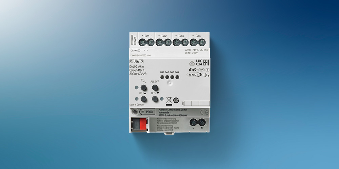 KNX DALI 2 Gateway Colour bei Elektromontage Pulfrich & Diehl GbR in Haiger